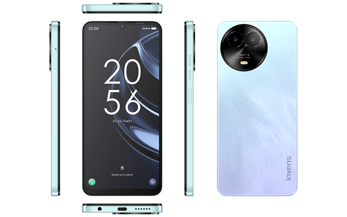 INVENS P3 8GB+256GB Adroid 15 Smartphone