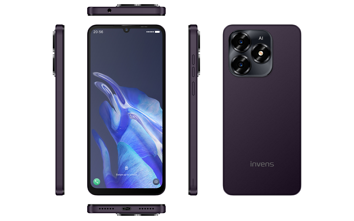 INVENS P6 8GB+256GB Adroid 15 Smartphone